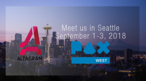 Find us at PAX West 2018 @ Washington State Convention Center | Seattle | Washington | United States