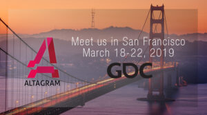 Altagram is attending GDC – Game Developers Conference 2019 @ Moscone Center | San Francisco | California | United States