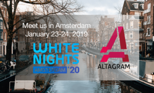 Altagram is attending White Nights 2020! @ RAI Amsterdam | Amsterdam | Noord-Holland | Netherlands